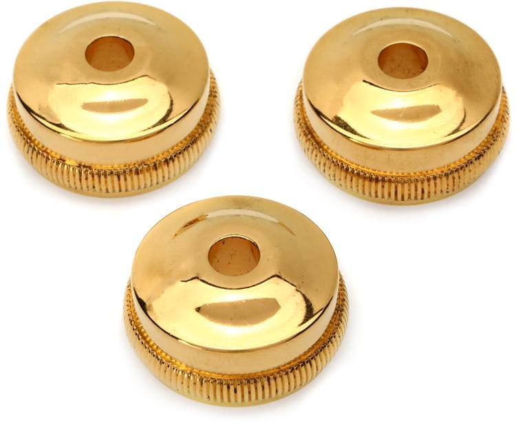 Bach 1810G Heavy Weight Trumpet Valve Caps - Gold-plated