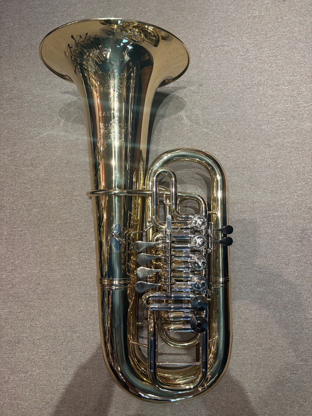 Eastman EBF867A F Tuba with 6 Rotary Valves