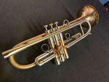 Adams A4 Bb Professional Trumpet Raw Gold Brass .50 Bell, .470 Large Bore