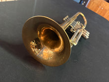 Adams A4 Bb Professional Trumpet Raw Gold Brass .50 Bell, .470 Large Bore