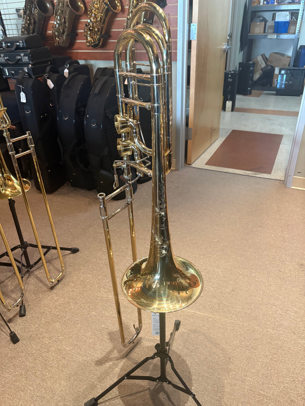 Shires Custom Trubore Bass Trombone