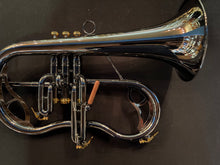 CarolBrass Legend CFL-7200-GSS Flugelhorn – Black Lacquer & Gold Trim – LIKE NEW