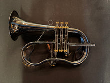 CarolBrass Legend CFL-7200-GSS Flugelhorn – Black Lacquer & Gold Trim – LIKE NEW