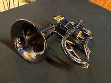 CarolBrass Legend CFL-7200-GSS Flugelhorn – Black Lacquer & Gold Trim – LIKE NEW