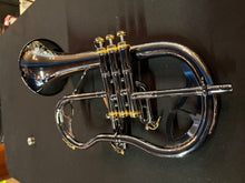 CarolBrass Legend CFL-7200-GSS Flugelhorn – Black Lacquer & Gold Trim – LIKE NEW