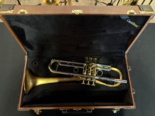 CarolBrass CTR-5284L-GLT(D) Euro-Bell Trumpet – Sterling Silver Leadpipe, Large Bore – LIKE NEW
