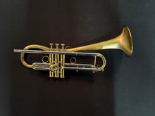 CarolBrass CTR-5284L-GLT(D) Euro-Bell Trumpet – Sterling Silver Leadpipe, Large Bore – LIKE NEW