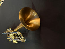 CarolBrass CTR-5284L-GLT(D) Euro-Bell Trumpet – Sterling Silver Leadpipe, Large Bore – LIKE NEW
