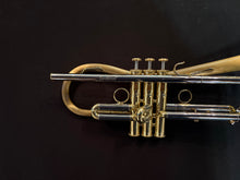 CarolBrass CTR-5284L-GLT(D) Euro-Bell Trumpet – Sterling Silver Leadpipe, Large Bore – LIKE NEW