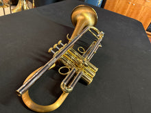 CarolBrass CTR-5284L-GLT(D) Euro-Bell Trumpet – Sterling Silver Leadpipe, Large Bore – LIKE NEW