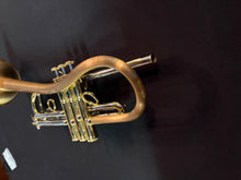 CarolBrass CTR-5284L-GLT(D) Euro-Bell Trumpet – Sterling Silver Leadpipe, Large Bore – LIKE NEW