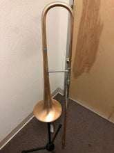 Beautiful 1921 Conn 18H Refinished in Scratch Brush Finish