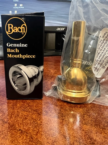 Bach 6.5A Large Shank Gold Plated Mouthpiece