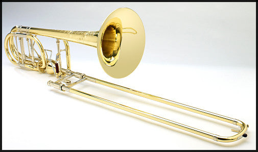 Shires Custom Bass Trombone with Axial-Flow F/G♭ Attachment