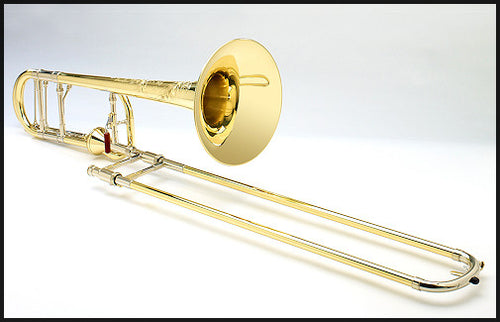 Shires Vintage New York Tenor Trombone in Yellow Brass with Axial Flow Valve